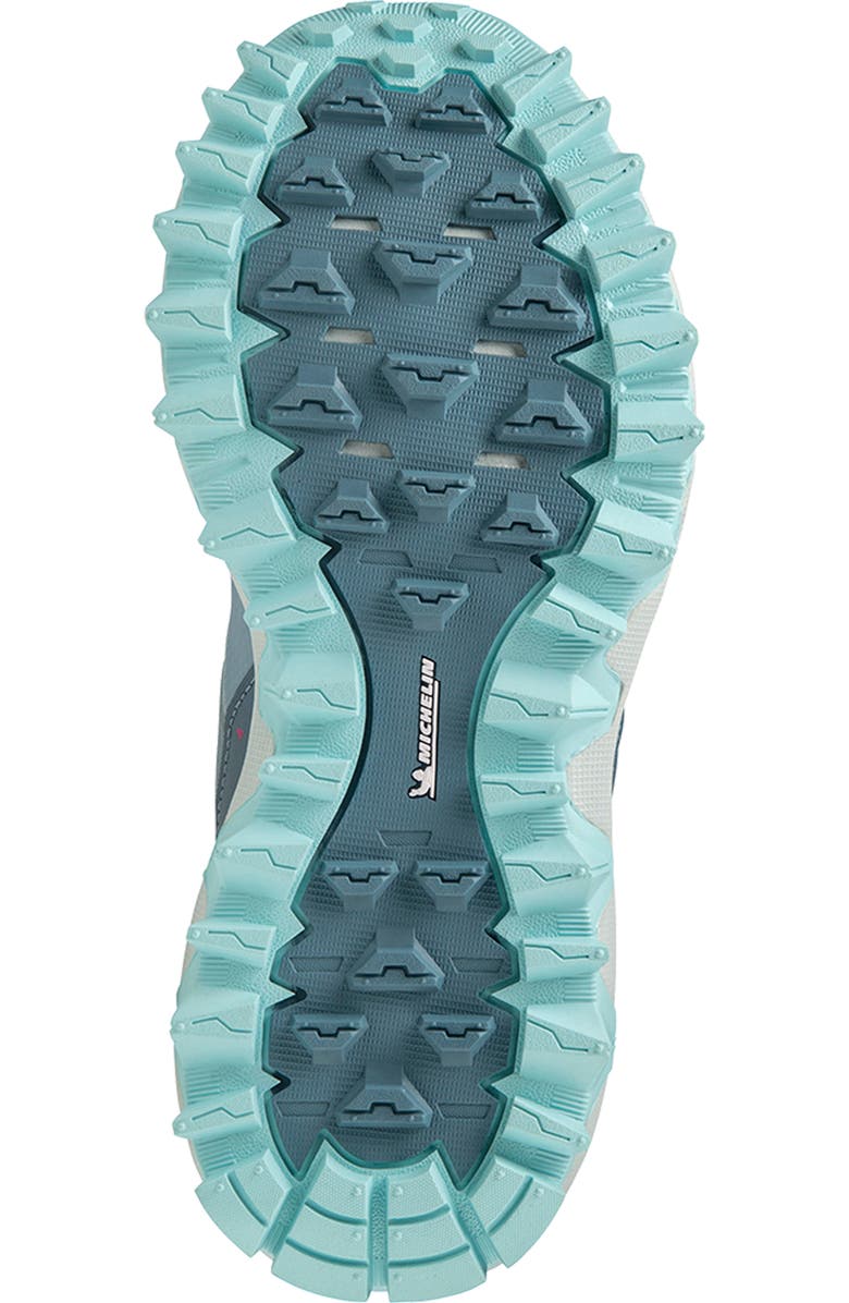 Mizuno Wave Mujin 9 Running Shoe, Alternate, color, Forget Me Not-Nimbus Cloud