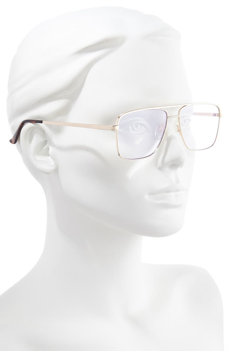 QUAY Poster Boy Mini 56mm Optical Glasses, Alternate, color, 