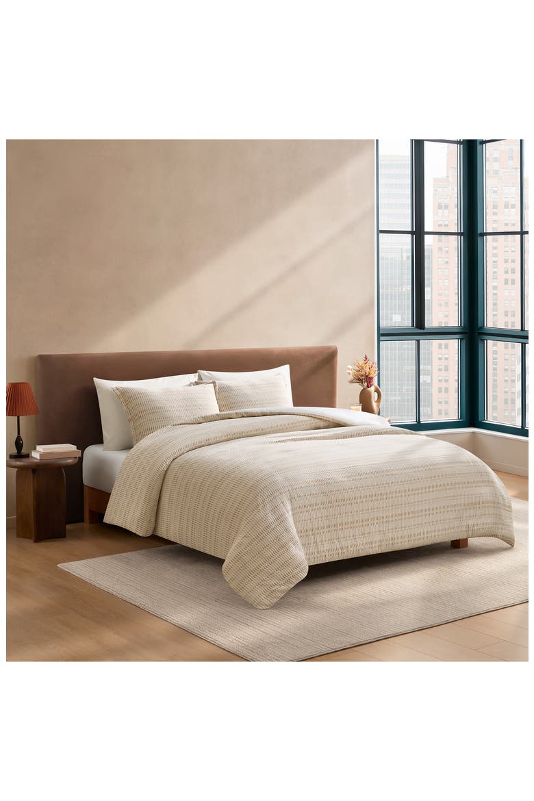 Eros Comforter & Pillow Shams Set, Alternate, color, CREAM