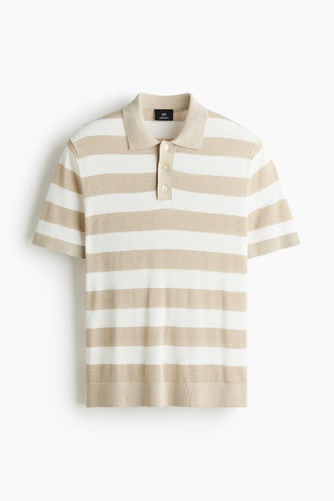 Regular Fit Knitted Polo Shirt