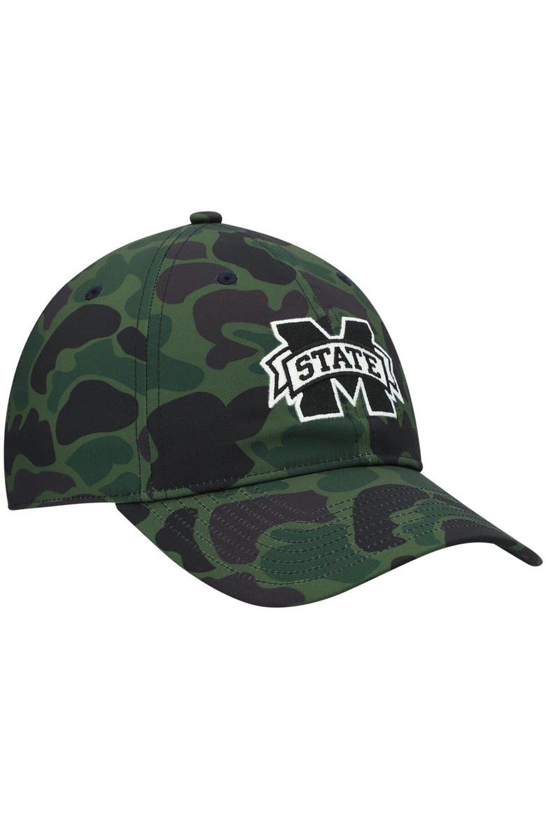 Men's adidas Camo Mississippi State Bulldogs Military Appreciation Slouch Primegreen Adjustable Hat, Alternate, color, Camo