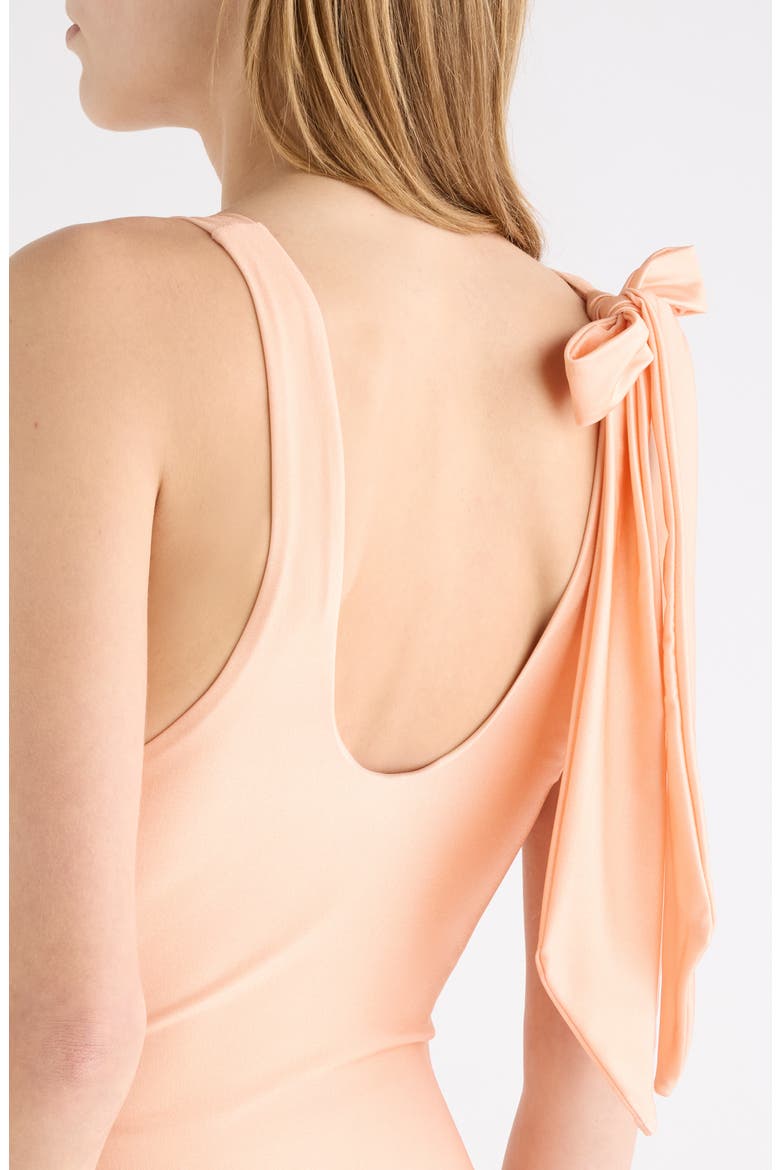 Retro I Love Chloé One-Piece Swimsuit, Alternate, color, APRICOT PINK