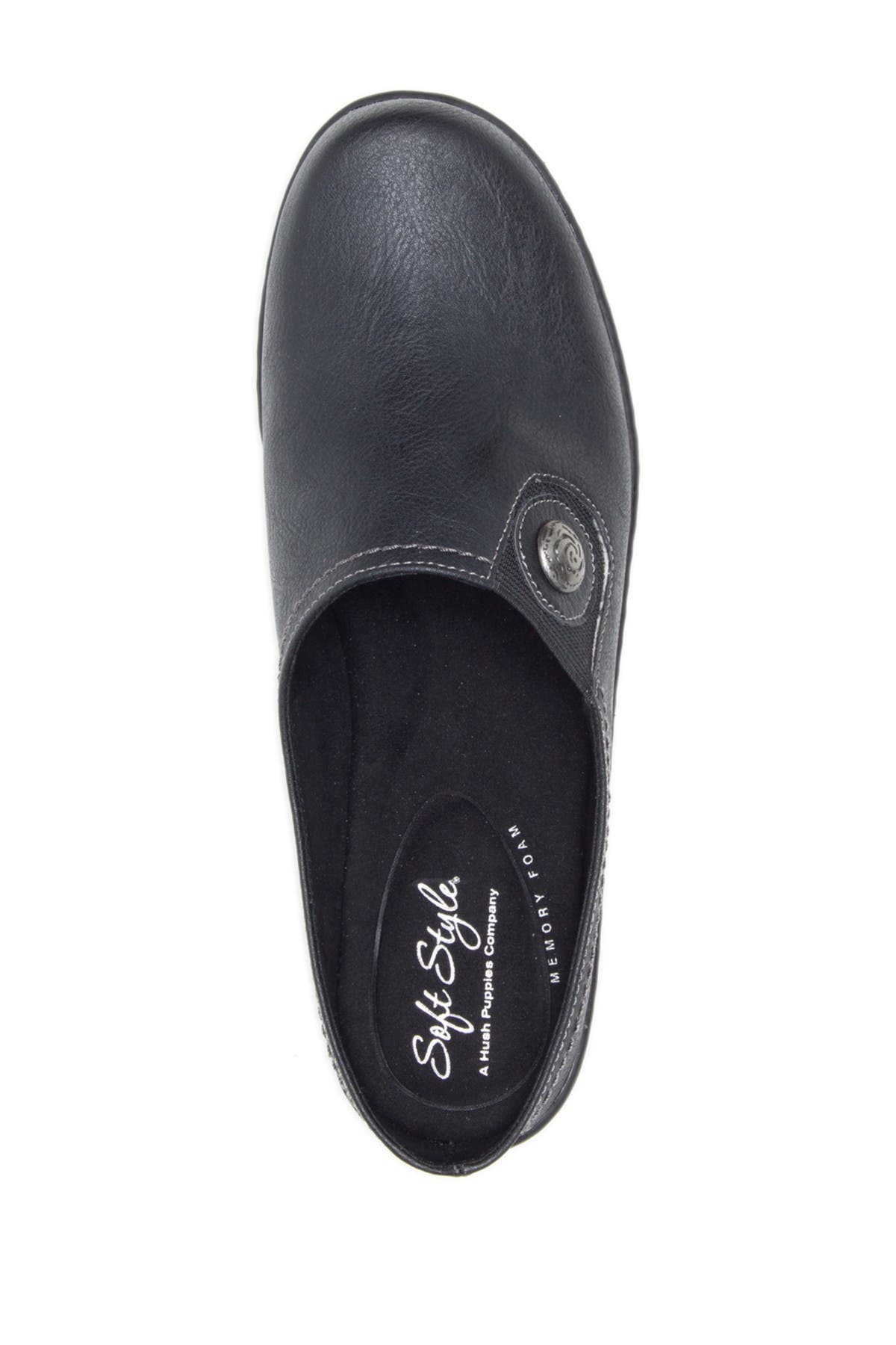 Hush Puppies<sup>®</sup> Jamila Slip-On Clog - Wide Width Available, Alternate, color, 