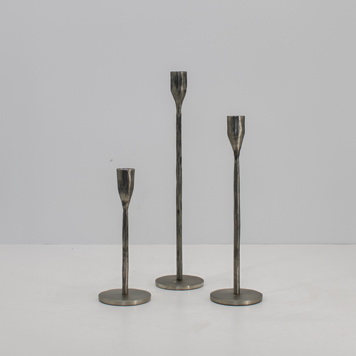 Cg Hunter Charlotte Candleholders In Black