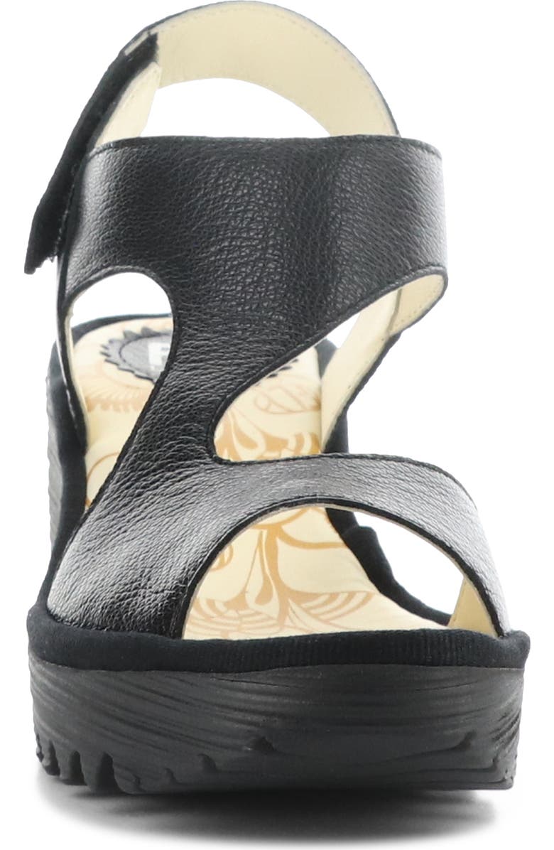 Fly London Yox Slingback Platform Wedge Sandal, Alternate, color,