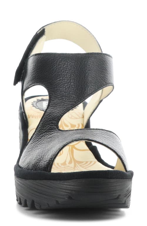 FLY LONDON FLY LONDON YOX SLINGBACK PLATFORM WEDGE SANDAL