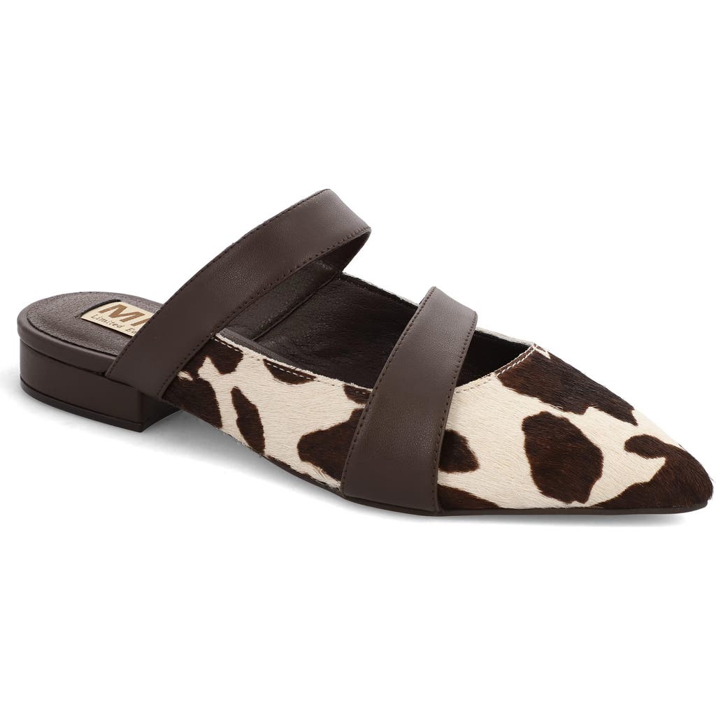 Mia Abie Pointed Toe Mule In Multi