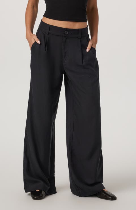 Trestles Wide Leg Twill Pants