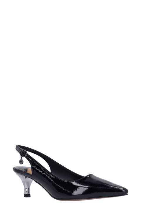 Ferryanne Slingback Pointed Toe Pump (Women)