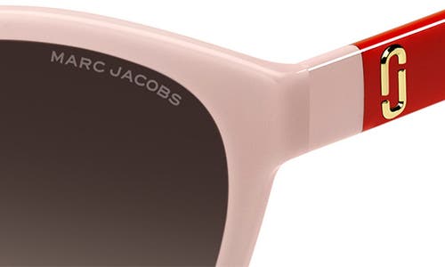 Marc Jacobs 55mm Cat Eye Sunglasses In Pink