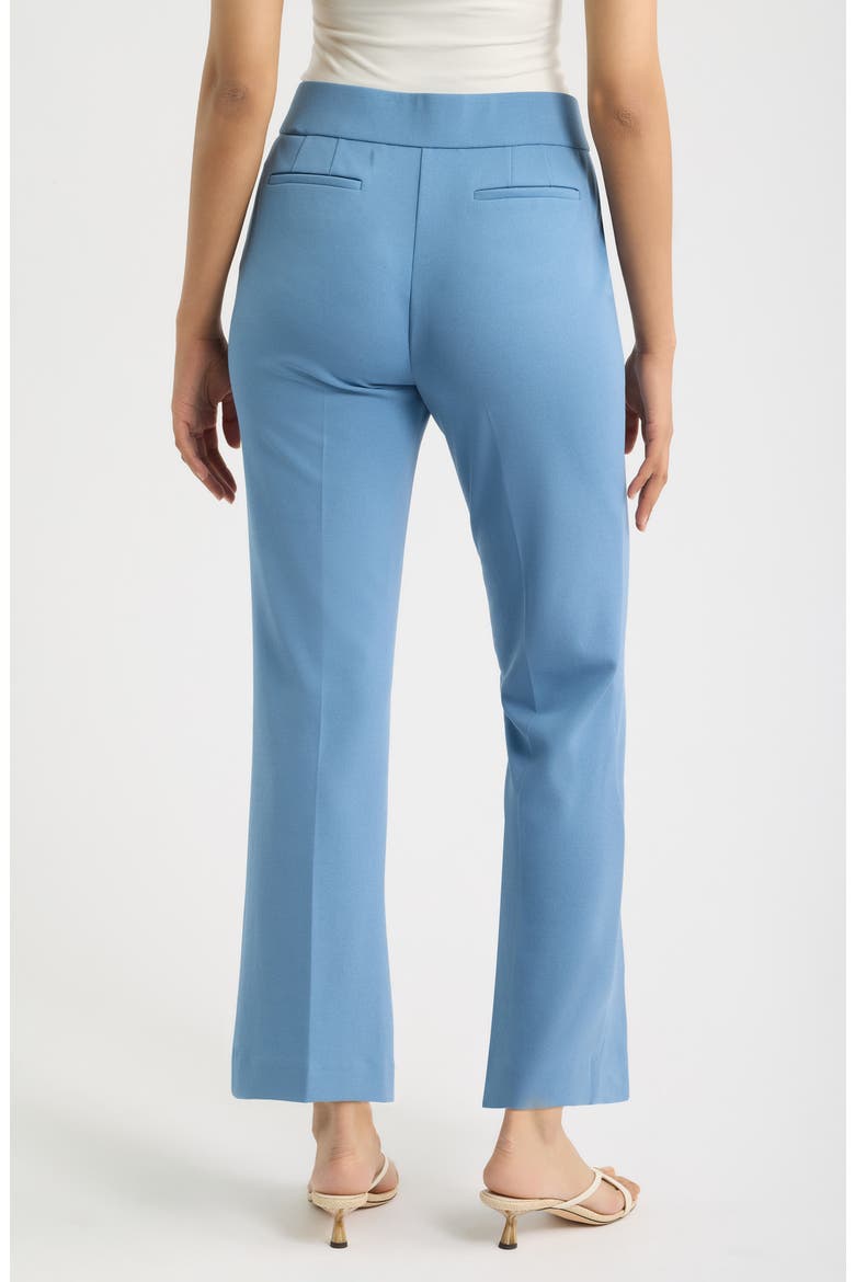Pull-On Straight Leg Trouser Pants, Alternate, color, DUTCH BLUE