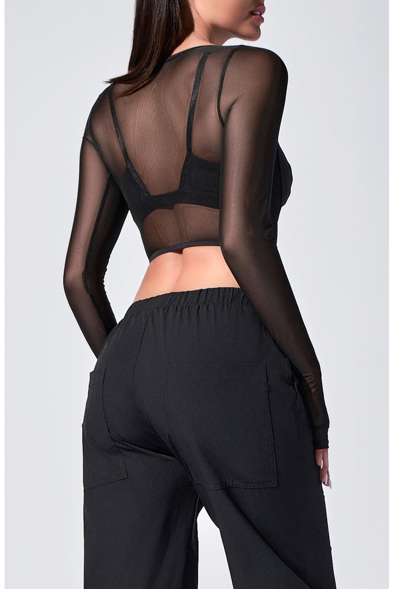 Clear Bolero, Alternate, color, BLACK