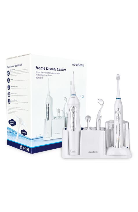 Home Dental Center Ultra Sonic Rechargeable Electric Toothbrush & Smart Water Flosser