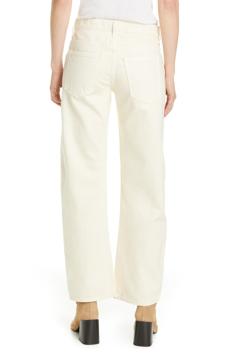 Khaite Kerrie Straight Leg Jeans, Alternate, color,