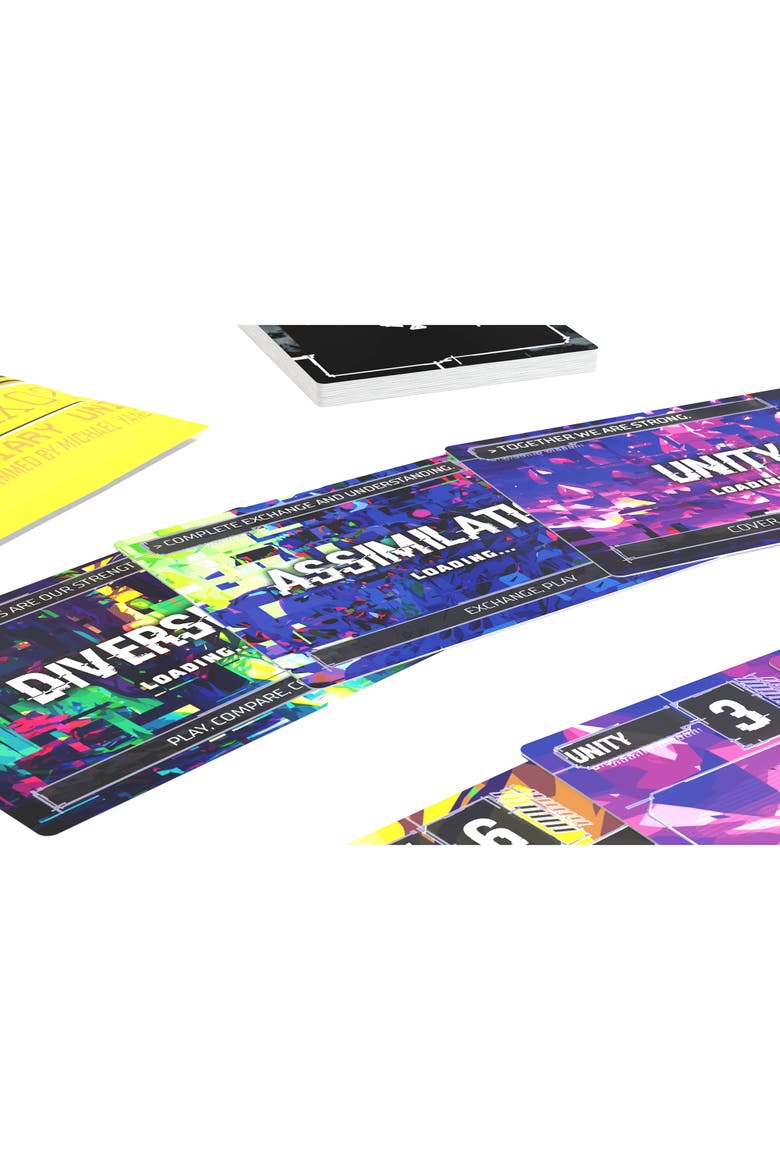 Compile Aux 2 Mini Expansion Card Game, Alternate, color, Multicolored