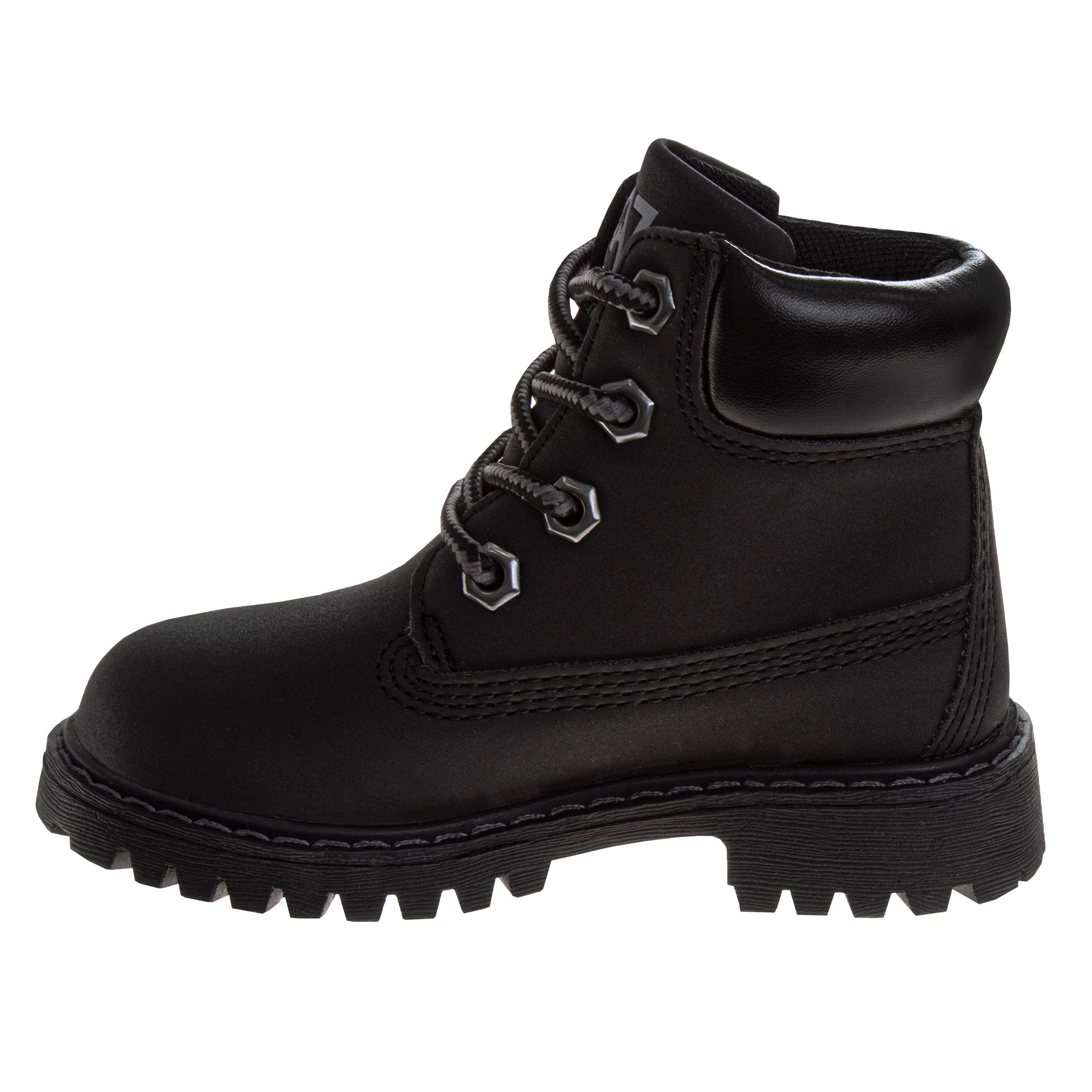 Casual Lace-Up Boots, Alternate, color, black