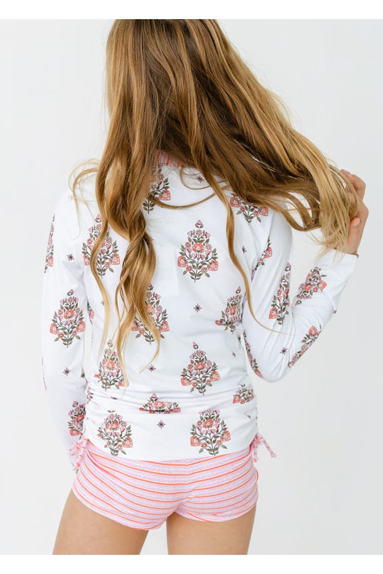 Girls 3-Piece Long Sleeve Rashguard Set, Alternate, color, Amelia Island