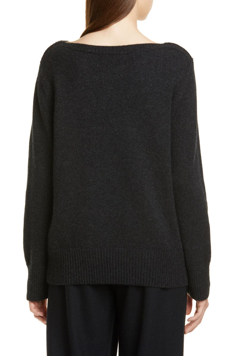Vince Boat Neck Cashmere Sweater, Alternate, color, 
