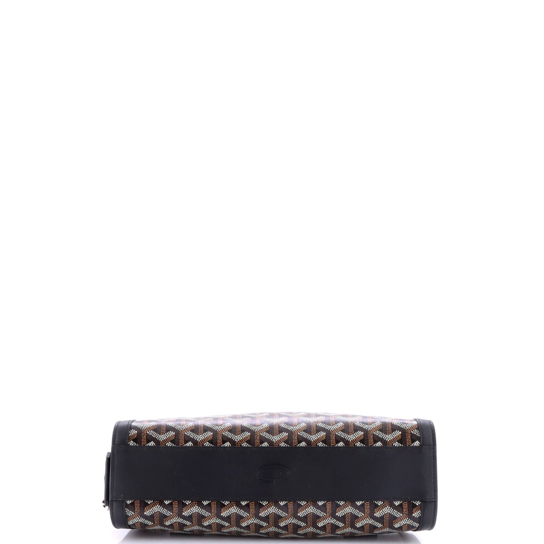 Bonbonniere Bag Coated Canvas, Alternate, color, Black