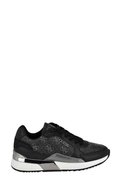 Guess Moxea Sneaker In Black