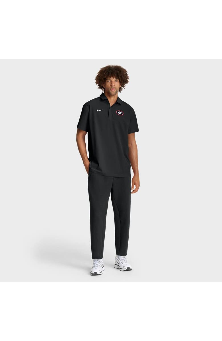 Nike Men's Nike Black Georgia Bulldogs 2025 Coaches Sideline Polo, Alternate, color, Black