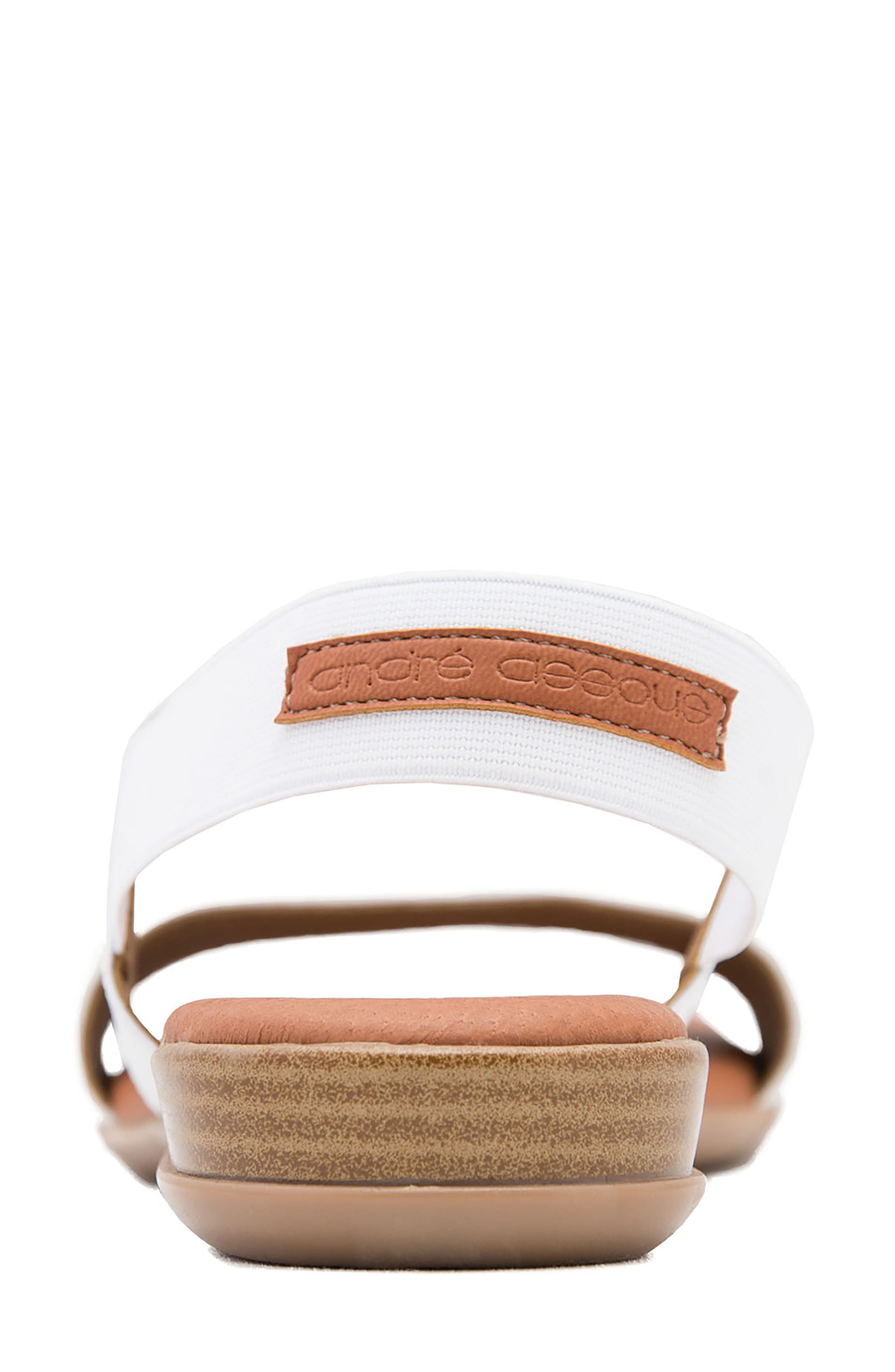 Nigella Sandal, Alternate, color, WHITE