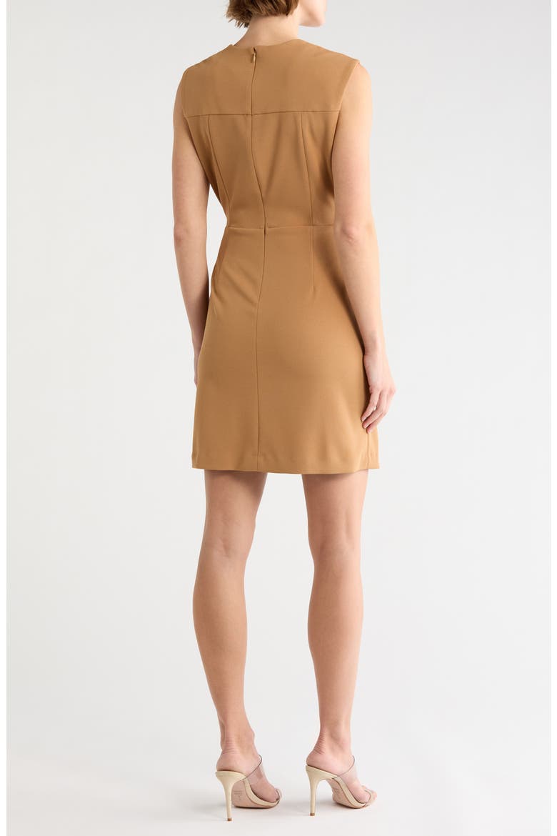 Plry Button-Front Vest Minidress, Alternate, color, CAMEL