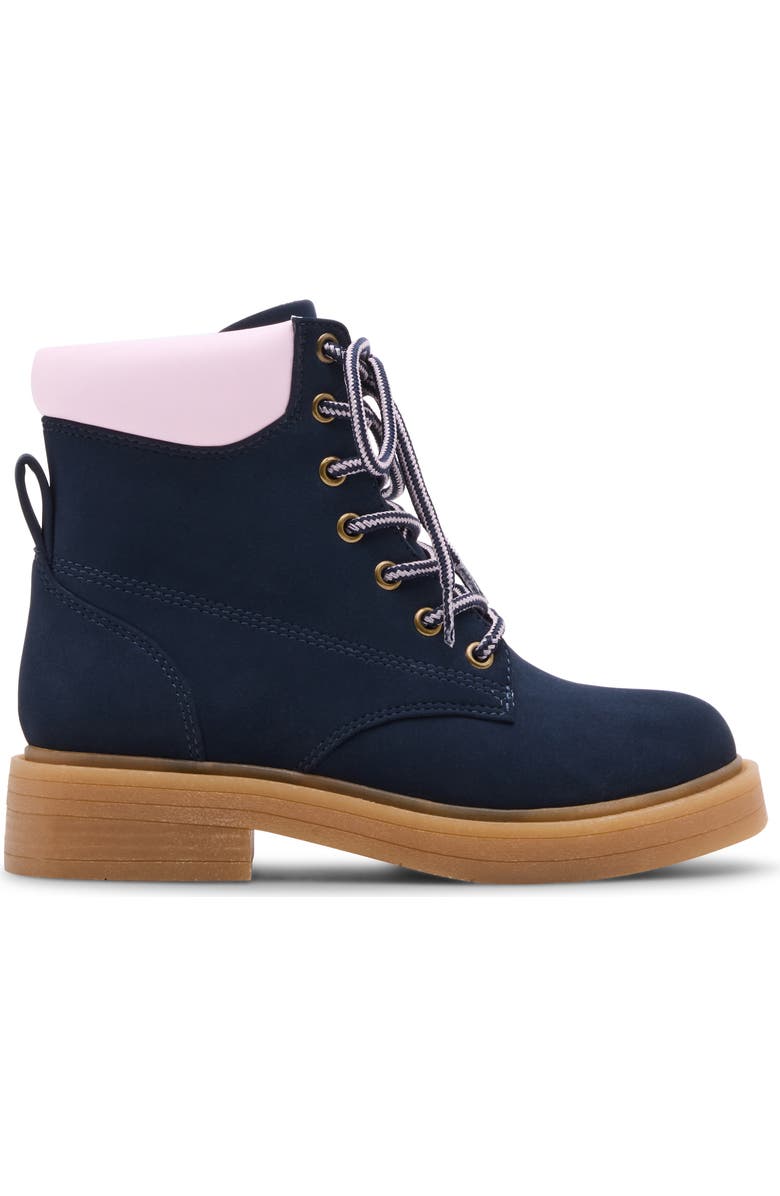 Steve Madden Kids' Jjumble Lace-Up Bootie, Alternate, color, Navy