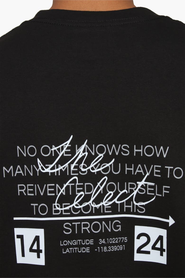 Hope Over Fear Tee, Alternate, color, black