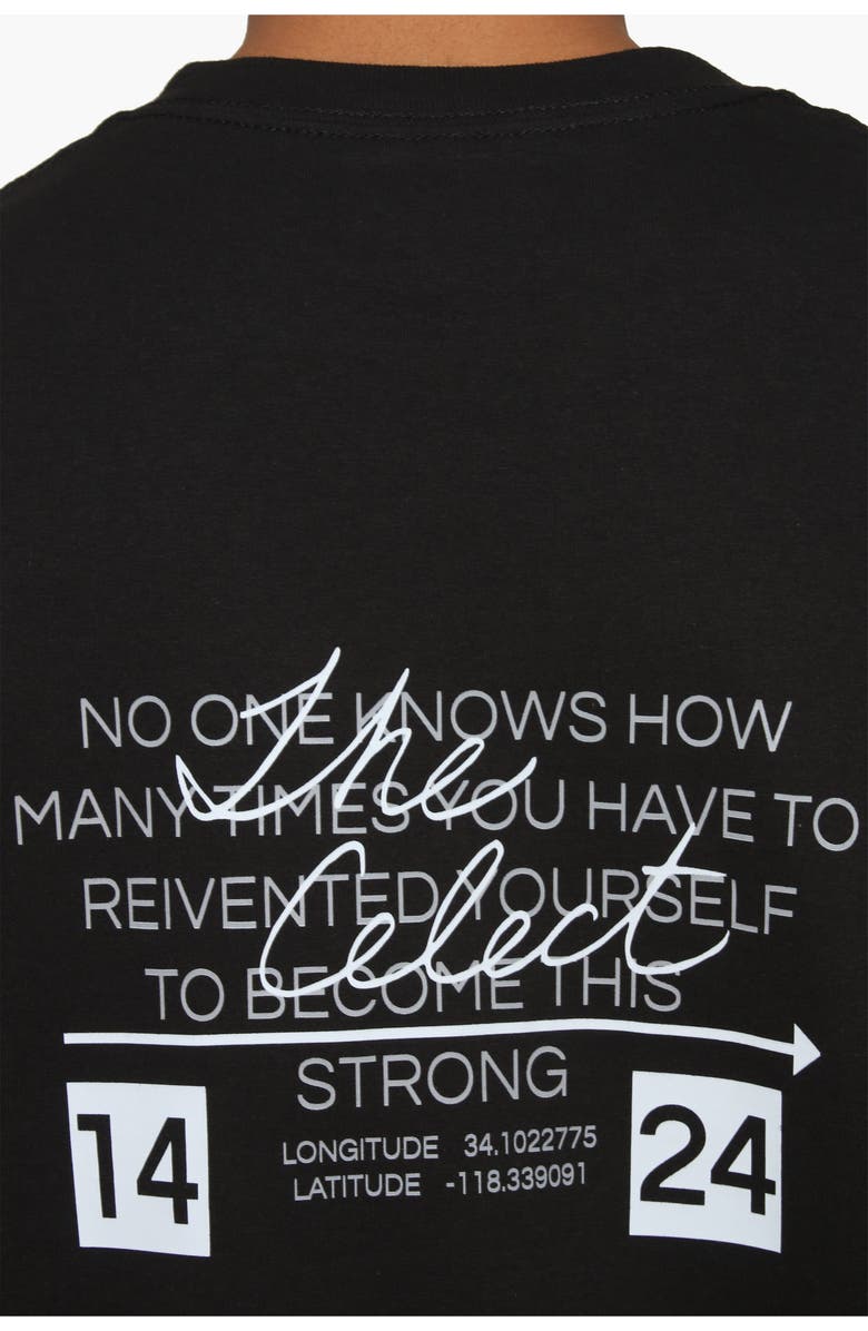 THE CELECT Hope Over Fear Tee, Alternate, color, Black