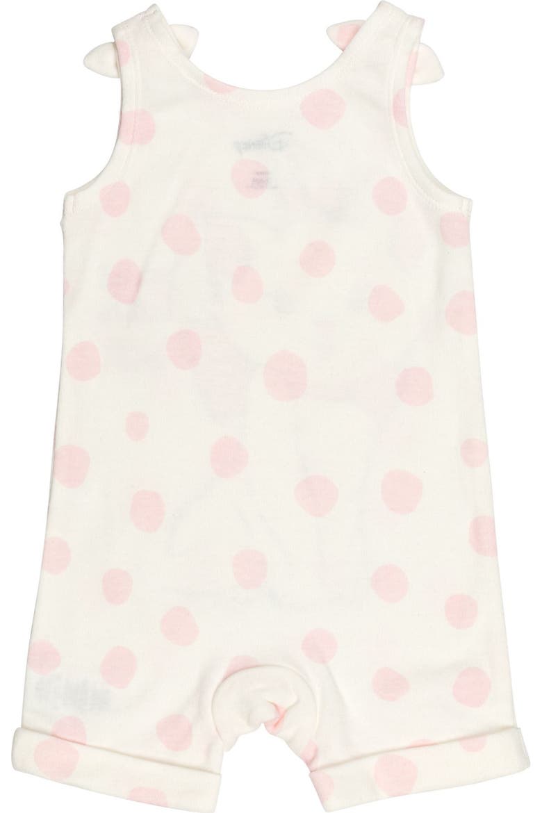 Sleeveless Romper and Headband Set, Alternate, color, Marie Pink Polka Dot