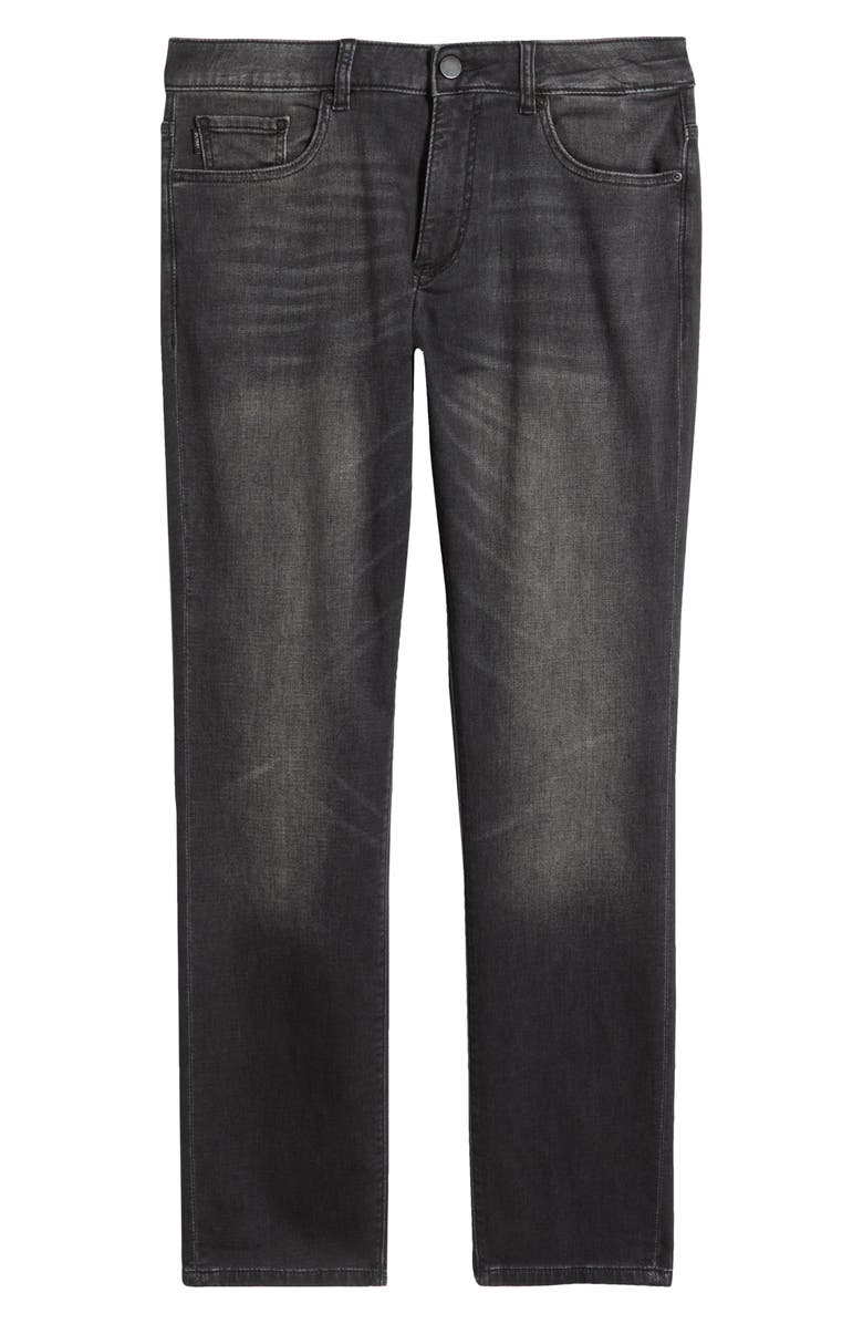 DL1961 Nick Slim Fit Jeans, Alternate, color, Washed Black Knit