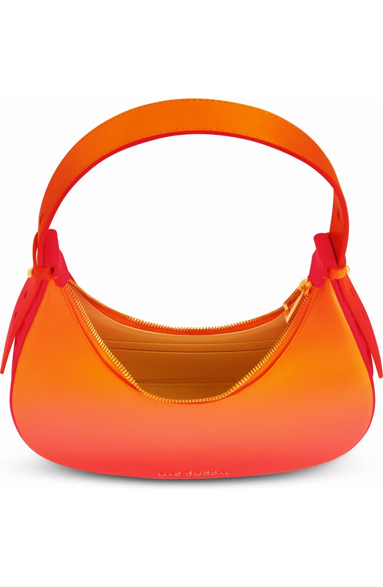 Mac Duggal Ombre Leather Hobo Shoulder Bag, Alternate, color,