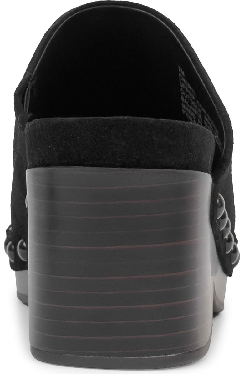 Aerosoles Cheryl Stud Clog, Alternate, color, Black Suede With Studs