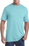 Harbor Bay by DXL Big & Tall Moisture-Wicking Jersey T-Shirt