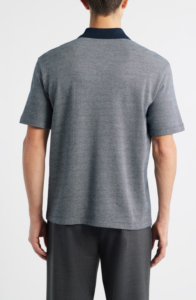 Emporio Armani Johnny Collar Polo, Alternate, color, Navy