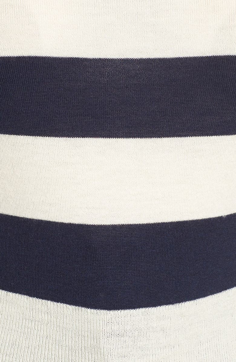 Chelsea28 Olivia Palermo + Chelsea28 Stripe Wool & Cashmere Pullover, Alternate, color, 