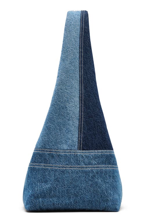 Marc Jacobs The Sack Denim Shoulder Bag In Blue