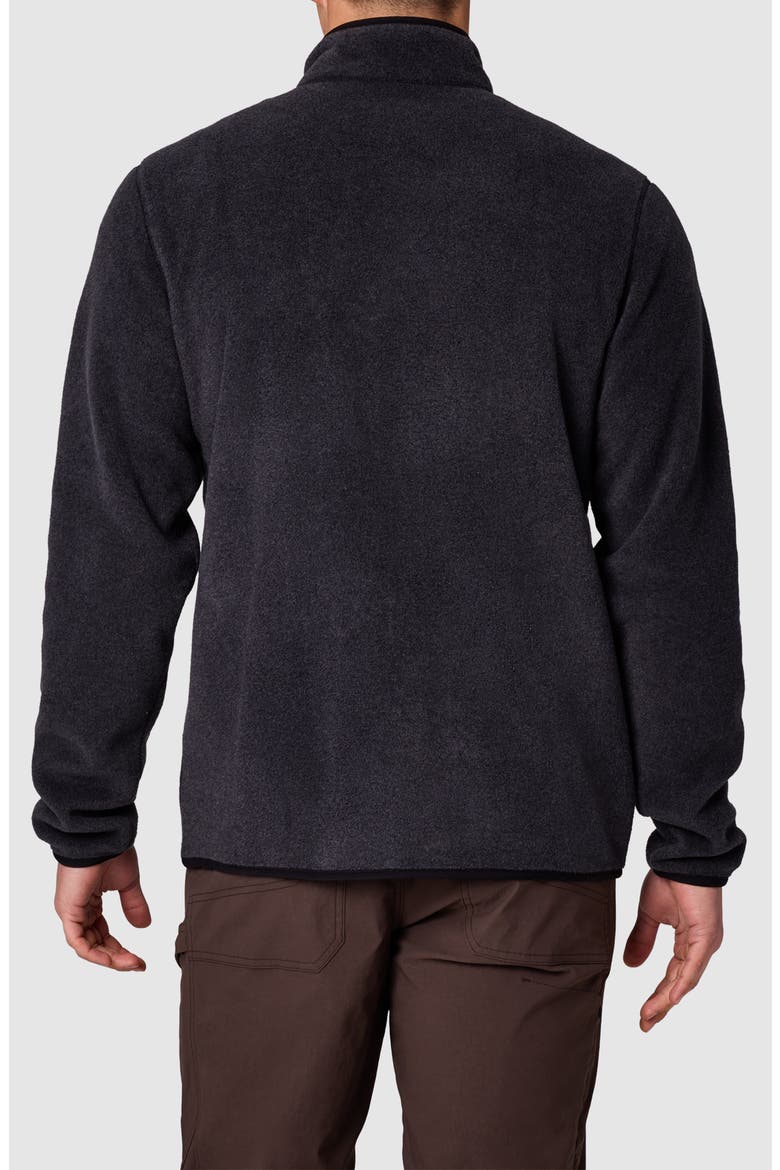 Deming Fleece Pullover, Alternate, color, BLACK