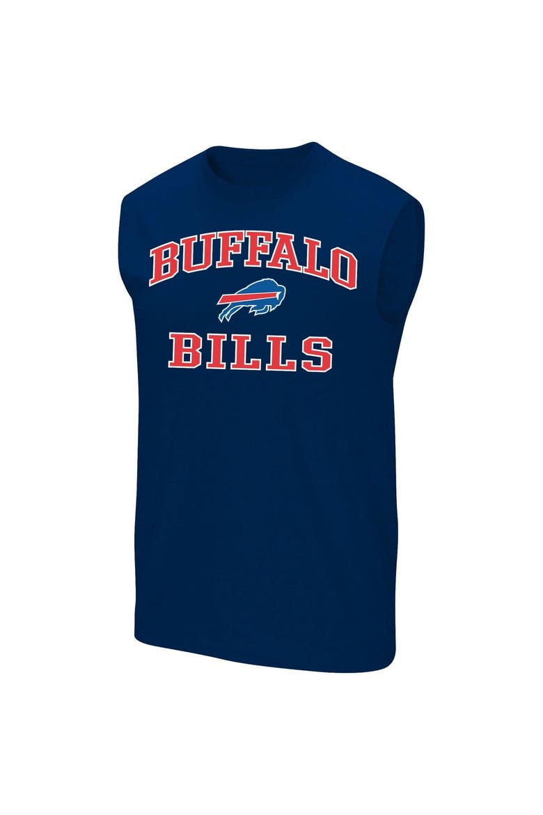 Men's Fanatics  Royal Buffalo Bills Big & Tall Hart & Soul Muscle Tank Top, Main, color, Royal