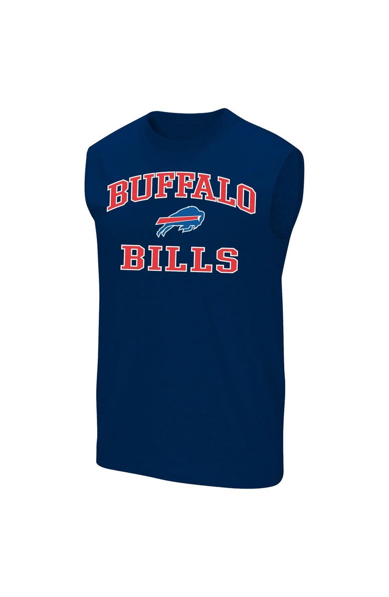 FANATICS Men's Fanatics  Royal Buffalo Bills Big & Tall Hart & Soul Muscle Tank Top, Main, color, Royal