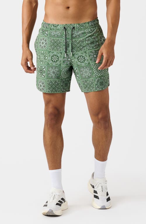 Legends Luka 7-inch Lined Performance Shorts In Green