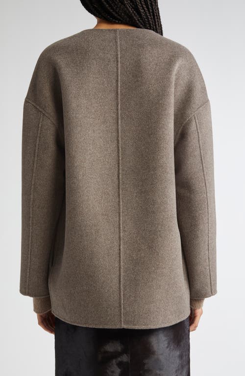 Loulou De Saison Wool Short Coat In Neutral