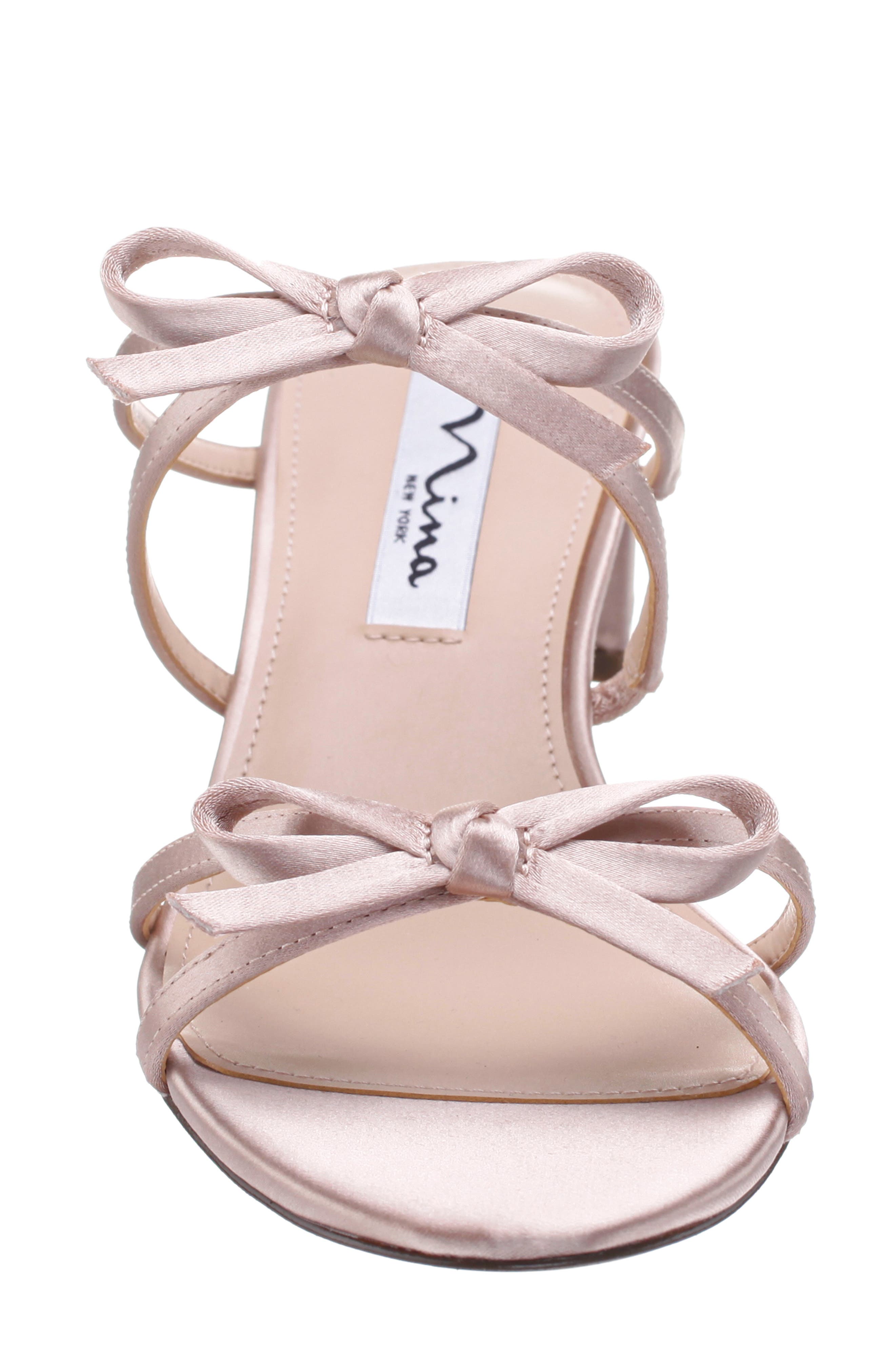Nina Gaby Slide Sandal, Alternate, color, Pearl Rose