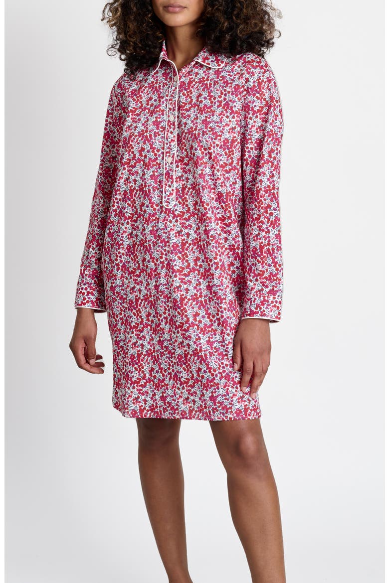 Elsa Night Shirt, Main, color, Liberty Wiltshire Berries