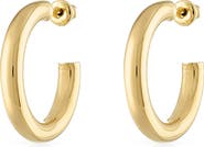 BEN ONI Small Open Hoop Earrings