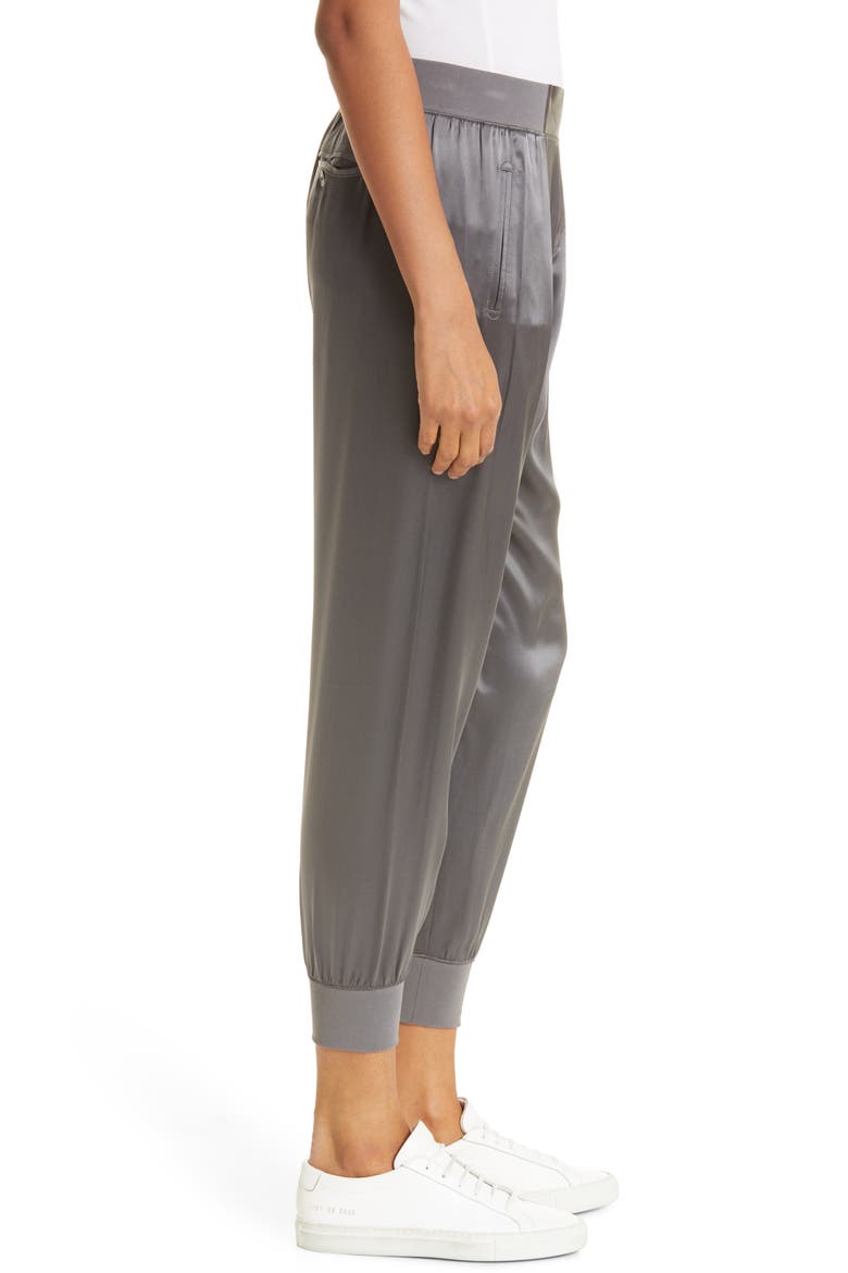 Silk Joggers, Alternate, color, BOULDER