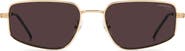 Carrera Eyewear 53mm Rectangular Sunglasses