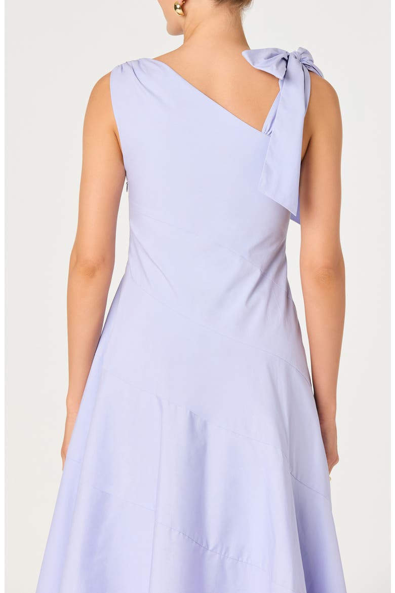 Azriel Asymmetric A-Line Dress, Alternate, color, BLUE