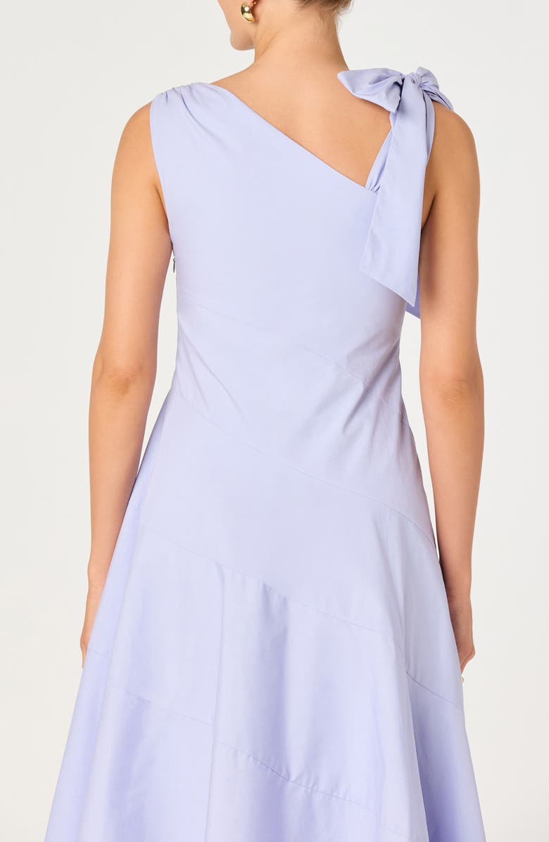 ASTR the Label Azriel Asymmetric A-Line Dress, Alternate, color, Blue